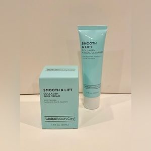 Global Beauty Care collagen facial cleanser & collagen cream. Reboots sk…